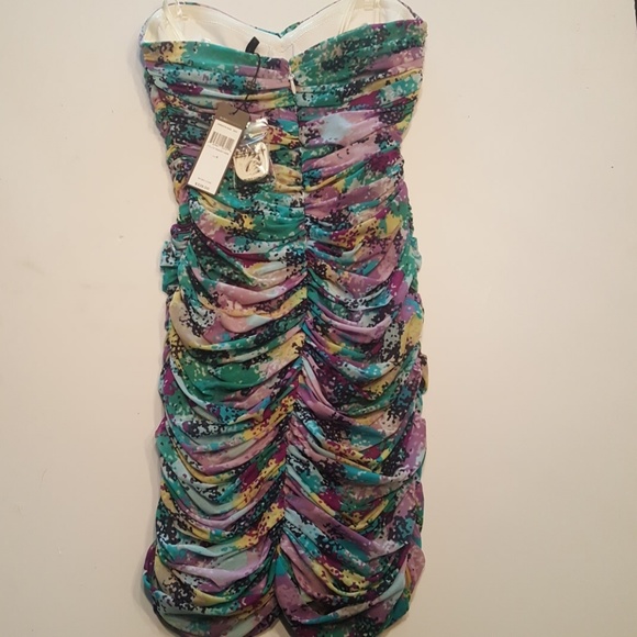 BcbgMaxazria Strapless Mini Dress - Picture 6 of 8